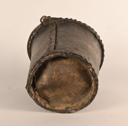 Leather fire bucket, 18th century work
Truncated...