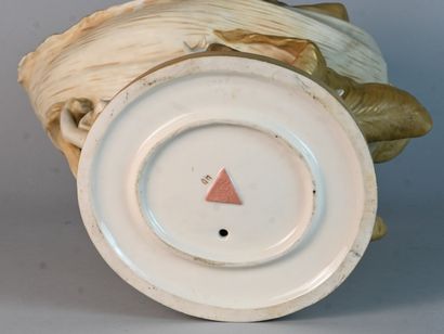 Royal Dux porcelain jardinière, Art Nouveau...