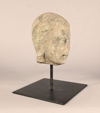 Gothic sandstone head, 15th century
Head...