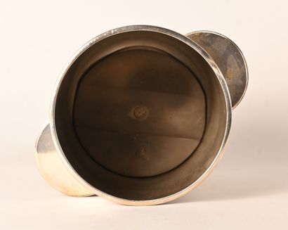Art Deco silver-plated wine bucket, Quist,...