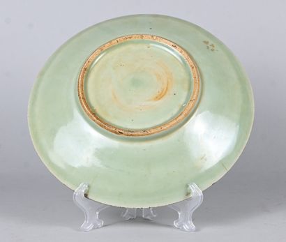 Celadon porcelain dish, China, probably Song...