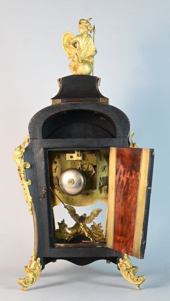Napoleon III period Louis XV Boulle clock...