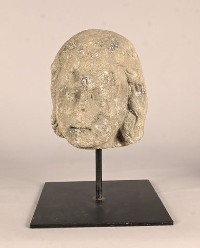 Gothic sandstone head, 15th century
Head...