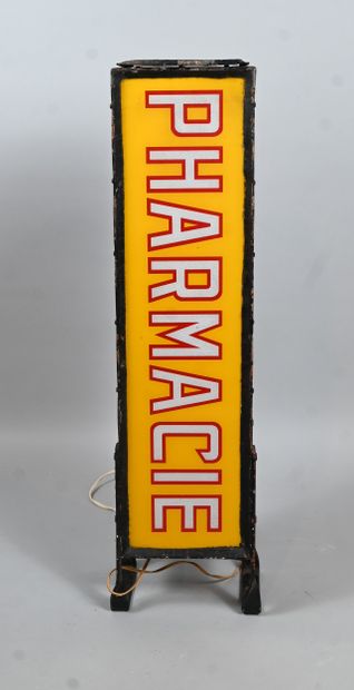 Illuminated advertising sign 
