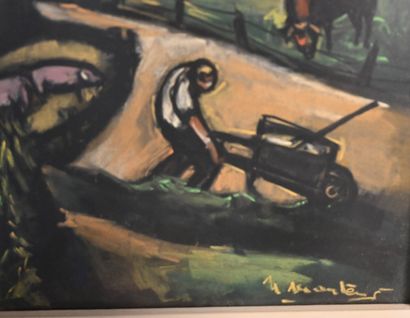 Nest Martens (1925-2024), village view with...
