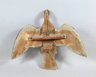 Dove of the Holy Spirit in carved and polychromed...