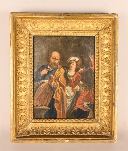Flemish school circle of Gerard Seghers The...