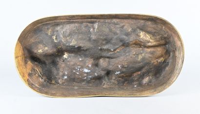 Bronze group of two pheasant hunting dogs,...