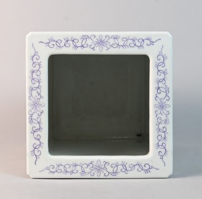 Porte-pinceaux en porcelaine chinoise, dans...