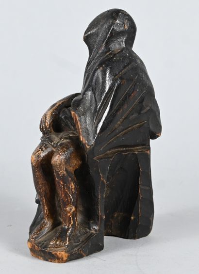 Carved wood Pietà, Europe, 18th century
A...