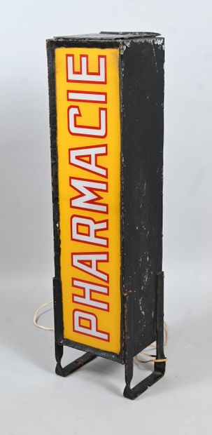 Illuminated advertising sign 