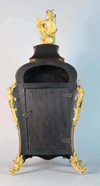 Napoleon III period Louis XV Boulle clock...