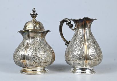 800 silver coffee and tea service, Italy,...