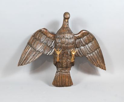 Dove of the Holy Spirit in carved and polychromed...
