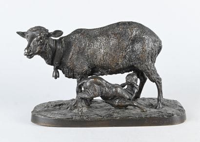 Pierre-Jules Mêne (1810-1879) La Brebis et...