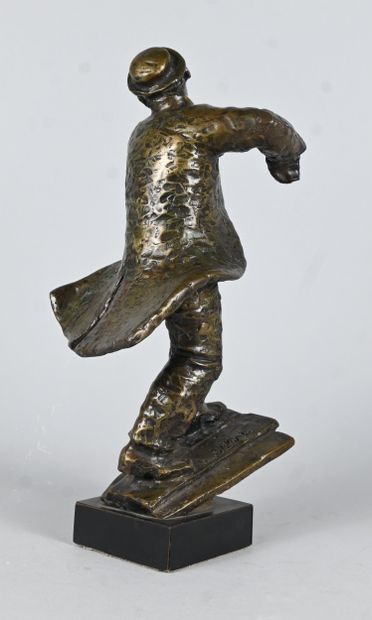 Bronze violinist signed Segal, 20th century
Bronze...