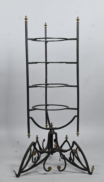 Wrought-iron plate warmer - early 19th century
Wrought-iron...