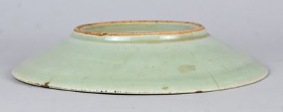 Celadon porcelain dish, China, probably Song...