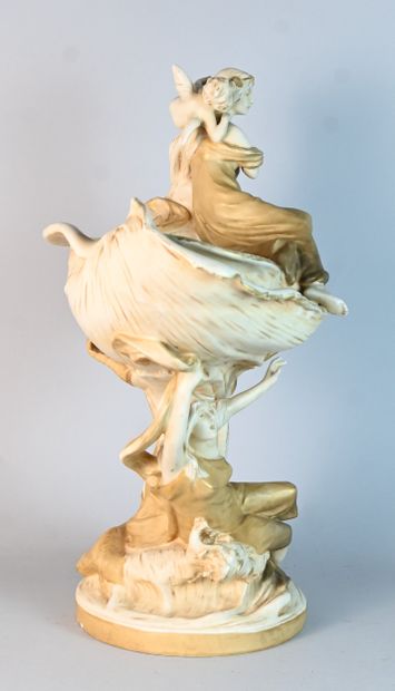 Royal Dux porcelain jardinière, Art Nouveau...