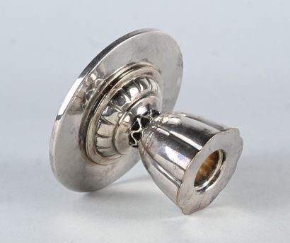 Georg Jensen solid silver candlestick model...