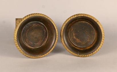 Pair of bronze vases, Empire period
Pair...