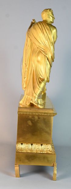Charles X period gilt bronze clock
Gilt bronze...