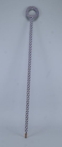 Fully beaded Tutsi ceremonial scepter - Rwanda...