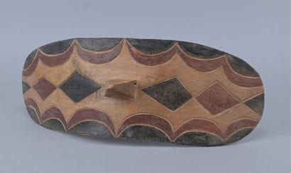 Painted Tutsi dance shield - Rwanda - first...