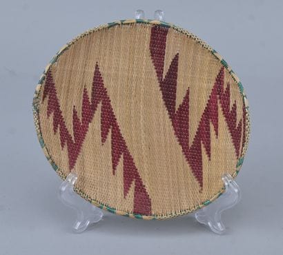 Tutsi Agakoko miniature in woven basketry...