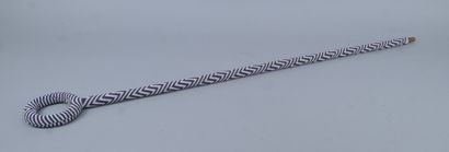 Fully beaded Tutsi ceremonial scepter - Rwanda...