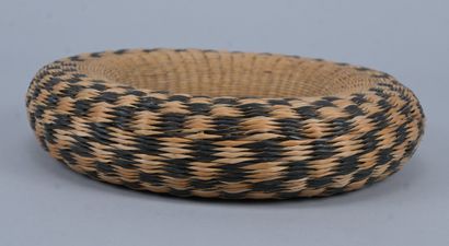 Tutsi circular pot or calabash holder - Rwanda...