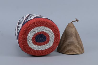 Tutsi beaded milk bottle with original lid...