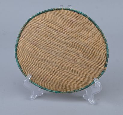 Tutsi Agakoko miniature in woven basketry...