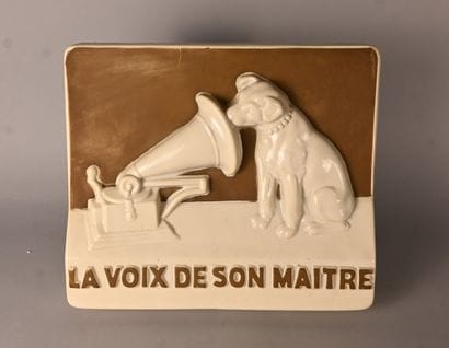 Enseigne lumineuse publicitaire « La Voix...