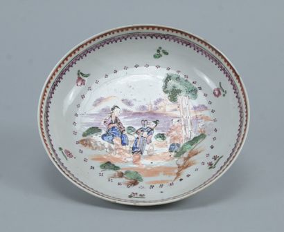 Chine – Ensemble de quatre tasses et soucoupes...
