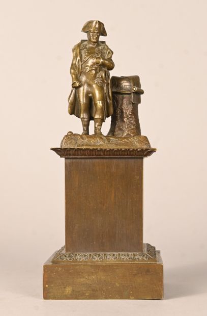 Napoléon Bonaparte, sculpture en bronze sur...