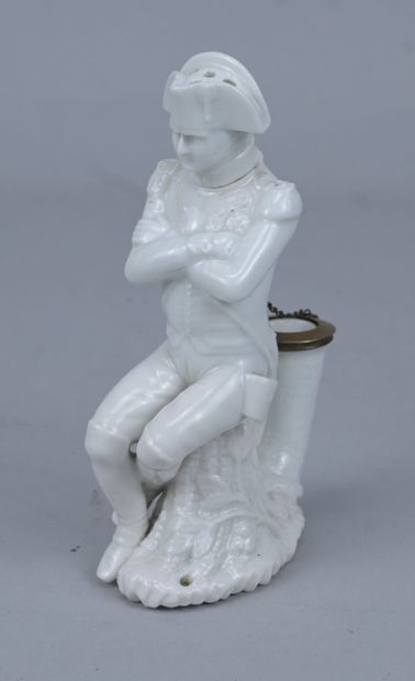Napoléon Ier – Tête de pipe en porcelaine...