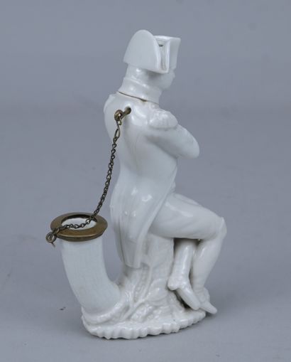 Napoléon Ier – Tête de pipe en porcelaine...