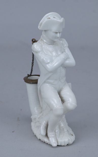 Napoléon Ier – Tête de pipe en porcelaine...