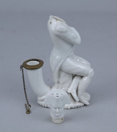 Napoléon Ier – Tête de pipe en porcelaine...