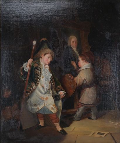 Attribué à l’entourage de Jean-Baptiste Greuze...