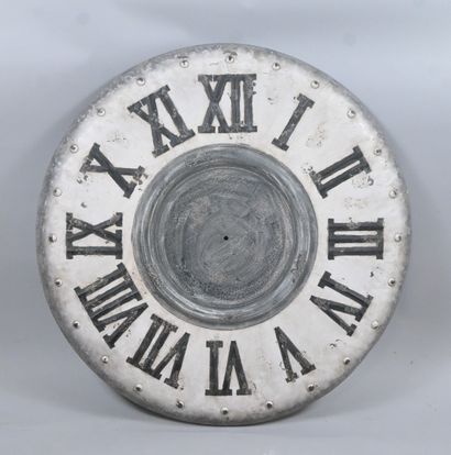 Grande plaque de cadran d’horloge de tour...