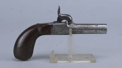 Pistolet de poche à percussion liégeois,...