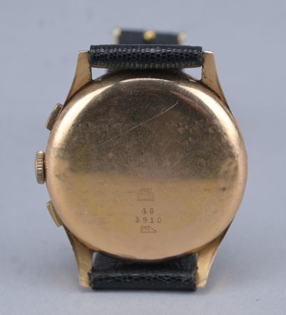 Chronographe Suisse Avril en or 18 carats,...