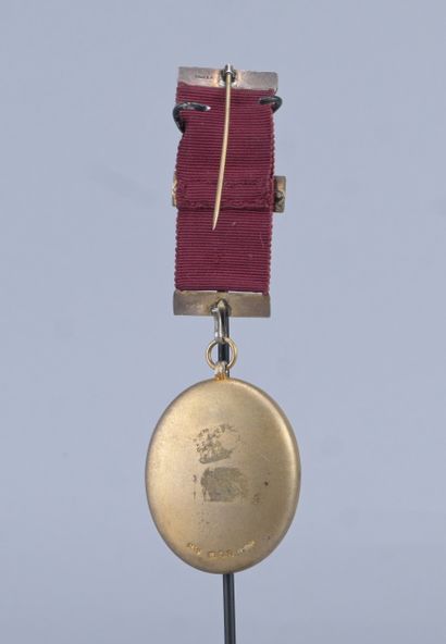 Médaille maçonnique « Kent » en argent 925...