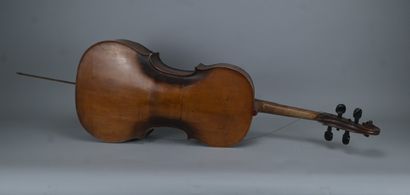 Violoncelle ancien signé C. F. Lancaud, Europe,...