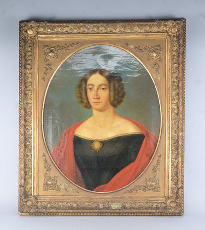 Portrait de jeune femme, C.F.I. Stevens,...