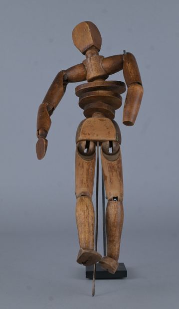 Mannequin d’artiste articulé en bois – Modèle...