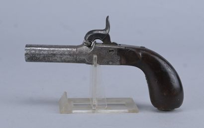 Pistolet de poche à percussion liégeois,...