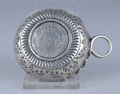 18th-century French silver tastevin
Circular...